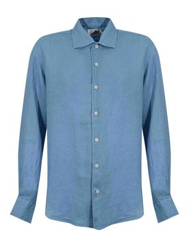 Camicia Raphael In Lino Dusty