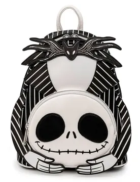Squelette De Sac à Dos L´Étrange Noël De Monsieur Jack Jack 26 Cm Black / White One Size unisex