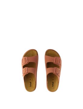 Ciabatte in pelle CORALLO 35