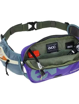 Marsupio Hip Pouch 1l Steel / Violet / Dark Olive