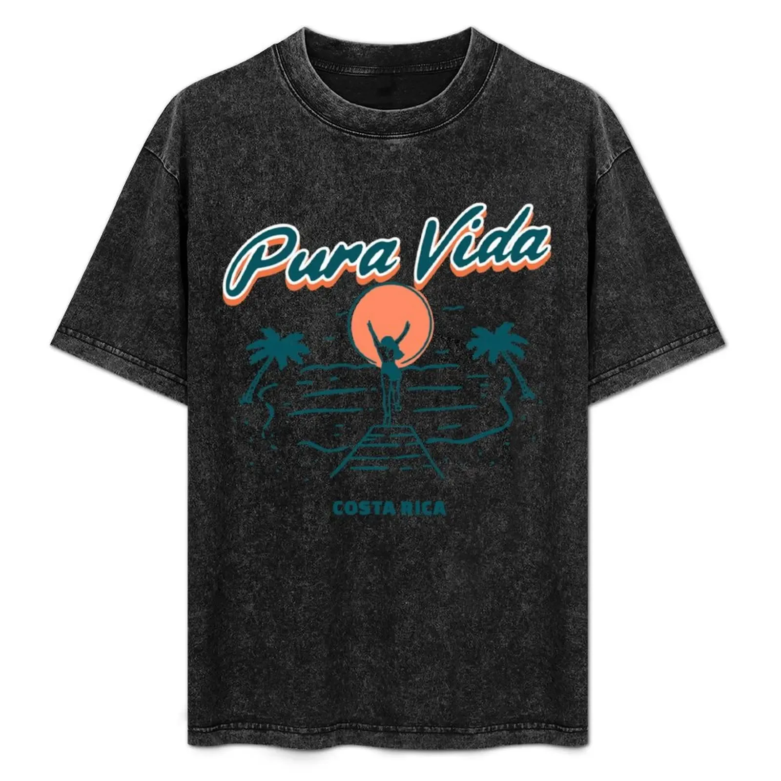 Pura Vida Vintage T-Shirt Basic All Season Solid T-Shirt - Aliexpress - FashionsVida