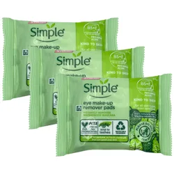 Kind To Skin Eye Make-Up Remover Pads, 3x Of 30 - One Size
