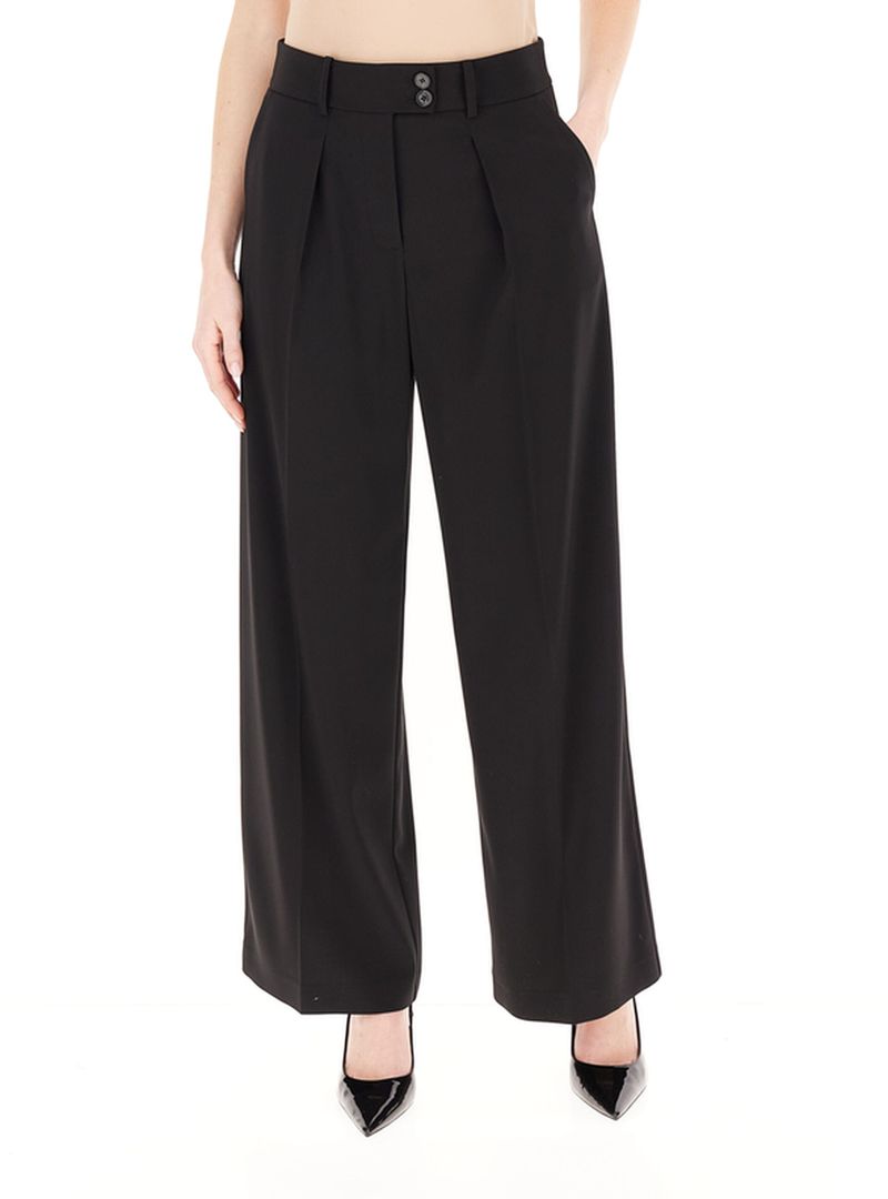 Pantalone wide leg NERO 44
