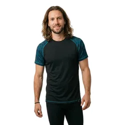 T-shirt à Manches Courtes Advanced 17482 Black 4XL