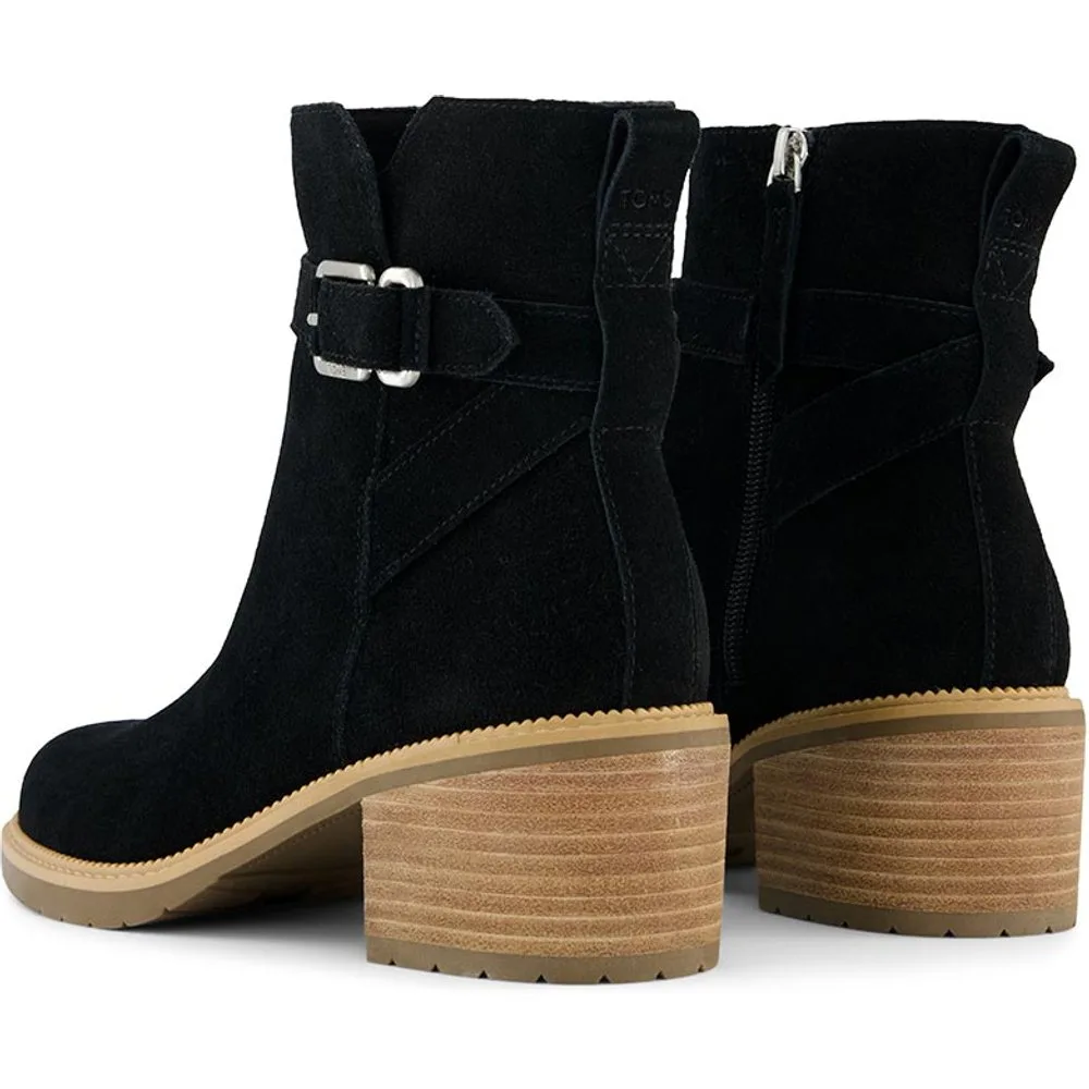 Botines de mujer hailey buckle en ante - TOMS - FashionsVida