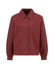 Overshirt WILLOW dunkelrot 42 damen