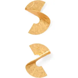 Pendientes remolino textura
