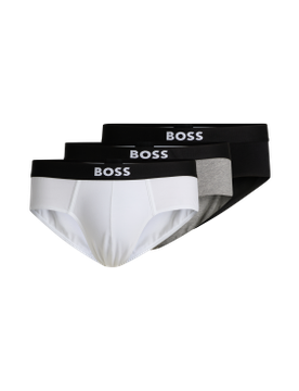 Para hombre. 50546561 Pack 3 Slips Logo en la Cintura , gris, (L), Homewear, Algodón