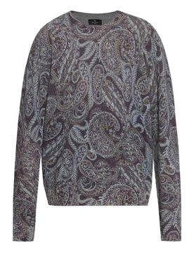 Etro Maglione con stampa Paisley