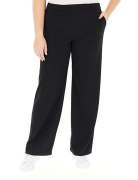 Pantalone wide leg NERO L
