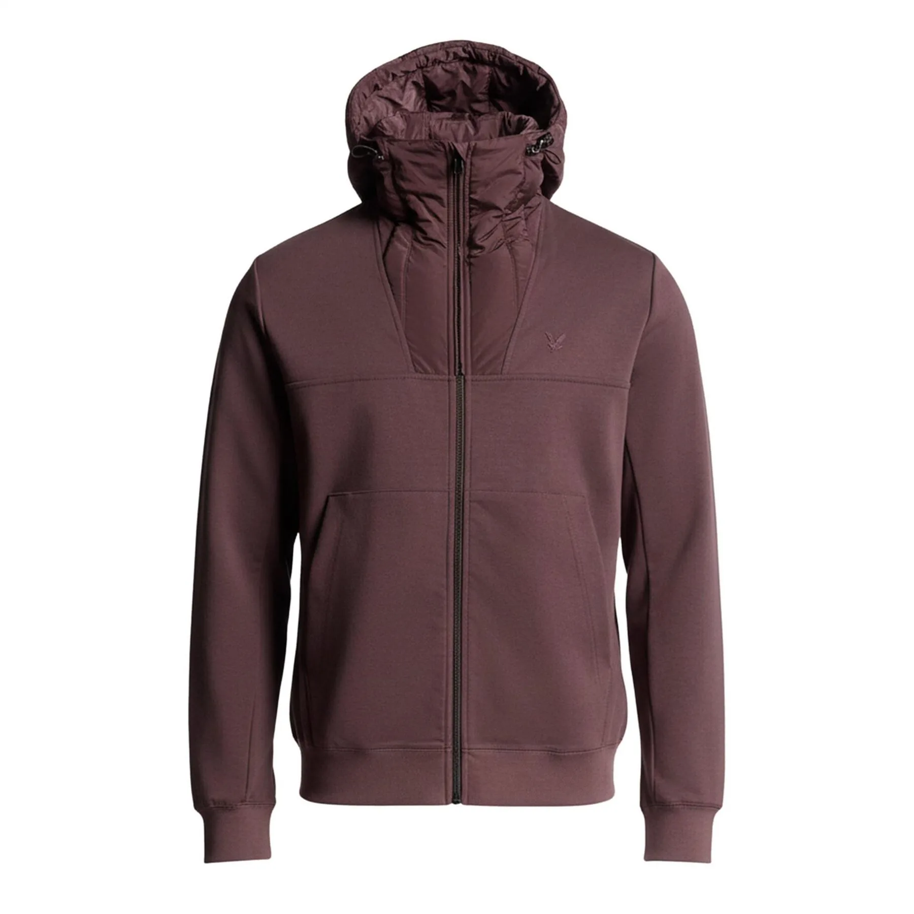 Mens And Hybrid Jacket In Brown - Size 2xl - Lyle & Scott - FashionsVida