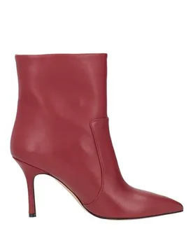 Botines de caña alta Mujer Burdeos 38,39 Mujer - The Seller - FashionsVida