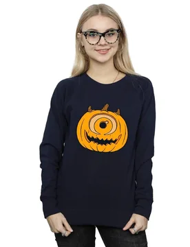 Pumpkin Halloween Sweatshirt - Navy - Size: M - Disney - FashionsVida