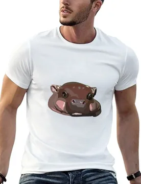 P is for Pygmy Hippo T-Shirt Summer Festival T-Shirt - Aliexpress - FashionsVida