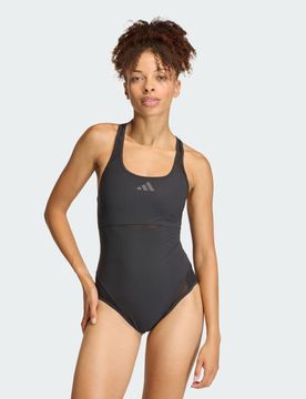 Costume da bagno LANELUX a rete con schiena a Y 42 Black