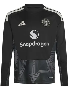 Manchester United Langarmtrikot Kinder 2026/27 - Noir - unisex - Size: 9/10 ans
