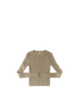 IDO Maglia a costine BEIGE S