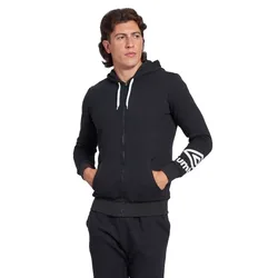 Sweat-shirt à Zip Fw Terrace Black M Homme