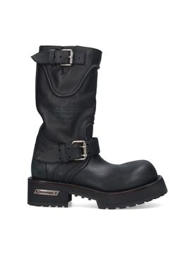 Women's Calf Leather Boots