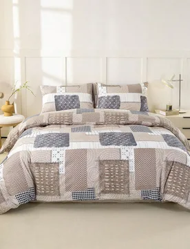 Piezas/set Juego de ropa de cama impreso de poliéster en colores surtidos - Shein - FashionsVida