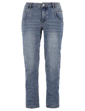 Anna C traight 7/8 tretch denim female - S - FashionsVida