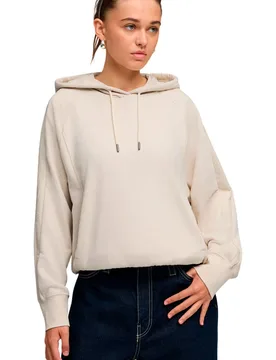 Her oversized sudadera mujer Beige (L) - Puma - FashionsVida