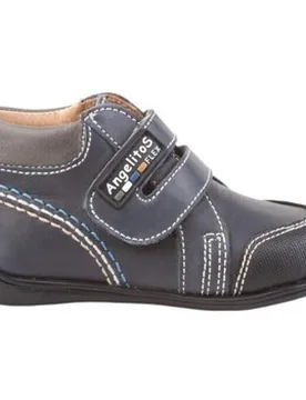 Stiefel 610 Bota Velcro Marino 18;19;20;21;22;23;24 Female - Angelitos - FashionsVida