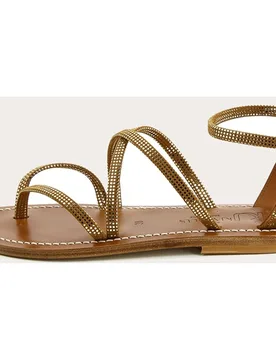 Sandalias planas Epicure de piel - K. Jacques - FashionsVida
