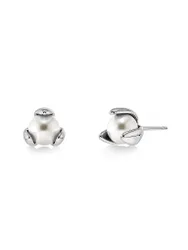 Pendientes MOONRAVE STUDS Large Silver plata