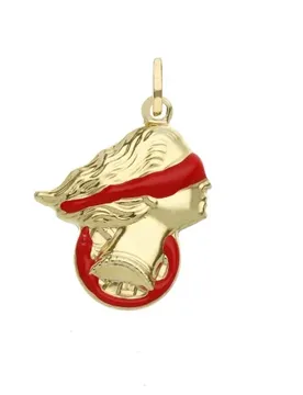 Ciondolo Dea Bendata Oro Giallo GL101570