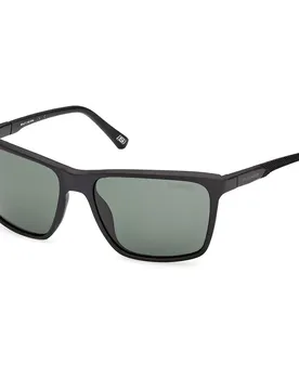 Occhiali Da Sole Polarizzati Se00181 Matte Black Green/CAT3