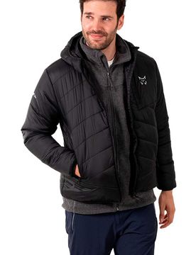 Halley chaqueta outdoor hombre Negro (XXL)