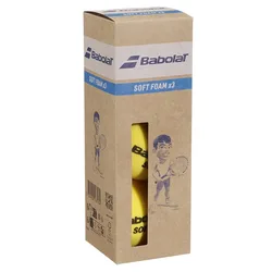 Soft Foam Tennis Balls Box Yellow 24 x 3 Balls