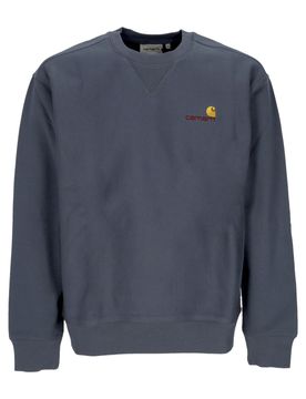 Felpa Girocollo Uomo American Script Sweat Ore