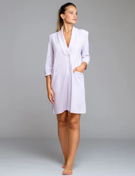 Egatex - Bata de mujer con botones - Egatex - FashionsVida