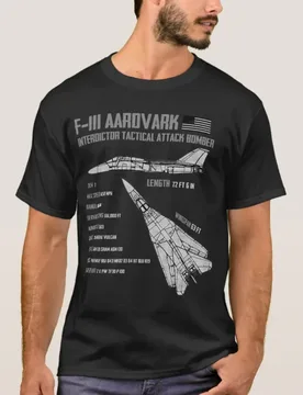 F-111 Aardvark Strike Aircraft Blueprint T-Shirt 100% Cotton O-Neck Summer Short Sleeve Casual Mens T-shirt Size S-3XL - Aliexpress - FashionsVida