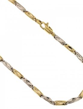 Collana Uomo in Oro Giallo e Bianco 803321717879