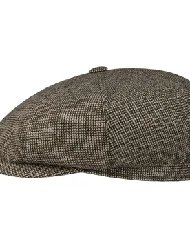 Driffield Wool Cashmere Flat Cap by - beige - Herren - Size: 61 cm - Stetson - FashionsVida