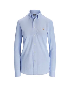 Blouse Skinny Fit HEIDI bleu clair S - Ralph Lauren - FashionsVida