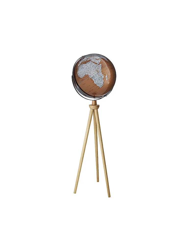 Globo de pie - Sputnik 43 cm bronce/plata ninguno - emform - FashionsVida