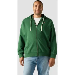 Sudadera de hombre con capucha y cremallera tallas grandes
