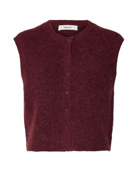 Strickjacke SLWLULU dunkelrot S damen