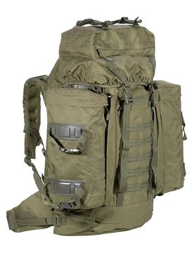 Bundeswehr Rucksack Mountain 100 L - Schwarz Schwarz adult