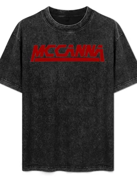 MCCANNA - the MGS logo, rouge T-Shirt Minimalist Casual Short Sleeve Top - Aliexpress - FashionsVida