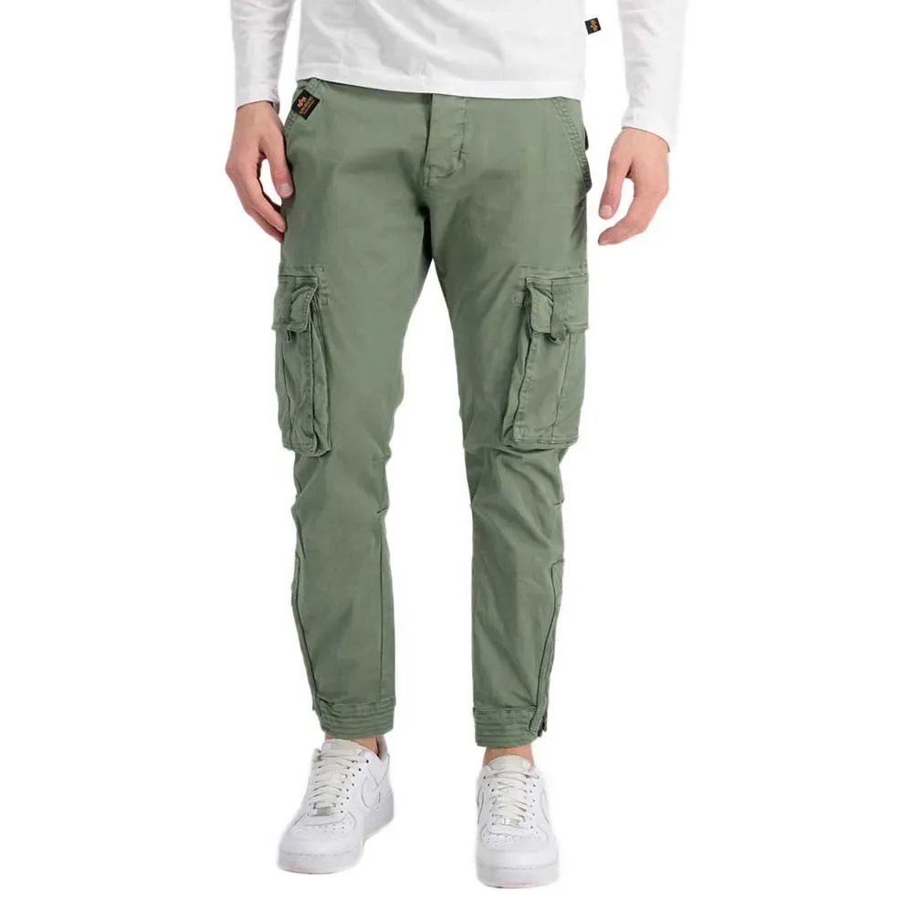 Industries Pantalon Task Force Vintage Green 32 - ALPHA - FashionsVida