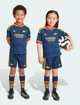Divisa Away Arsenal FC 26/27 Bambini 2-3A Collegiate Navy - Adidas - FashionsVida