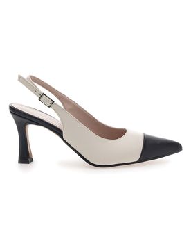 Décolleté Slingback Bianche 256 38