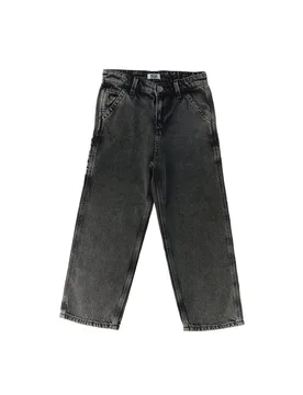 Jeans Straight Leg GRIGIO SCURO 146 - Jack & jones - FashionsVida