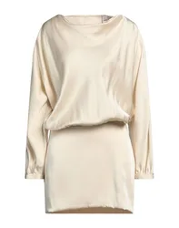 Mini-Kleid Damen Cremeweiß 32,34,36,38 Damen