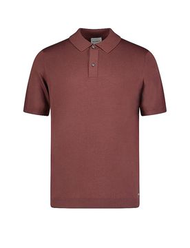 Poloshirt rot M herren